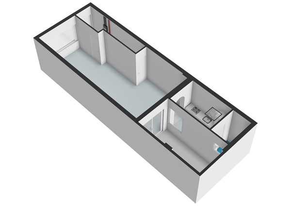 Floorplan - De Genestetstraat 21, 2321 XN Leiden